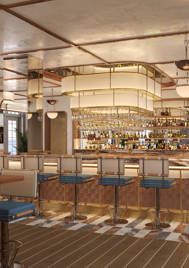 this image depicts a gathering area with places to sit