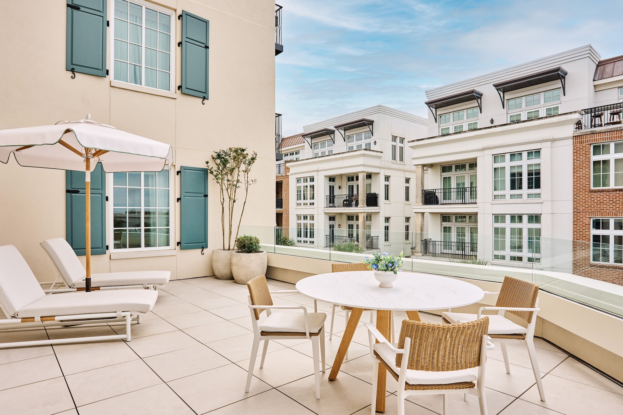 Image of the Terrace Suite Balcony city view