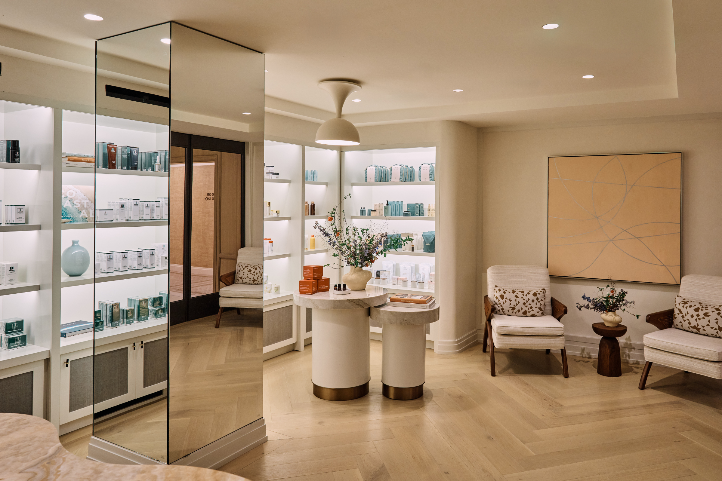 Image of the entry way of The Spa at The Cooper