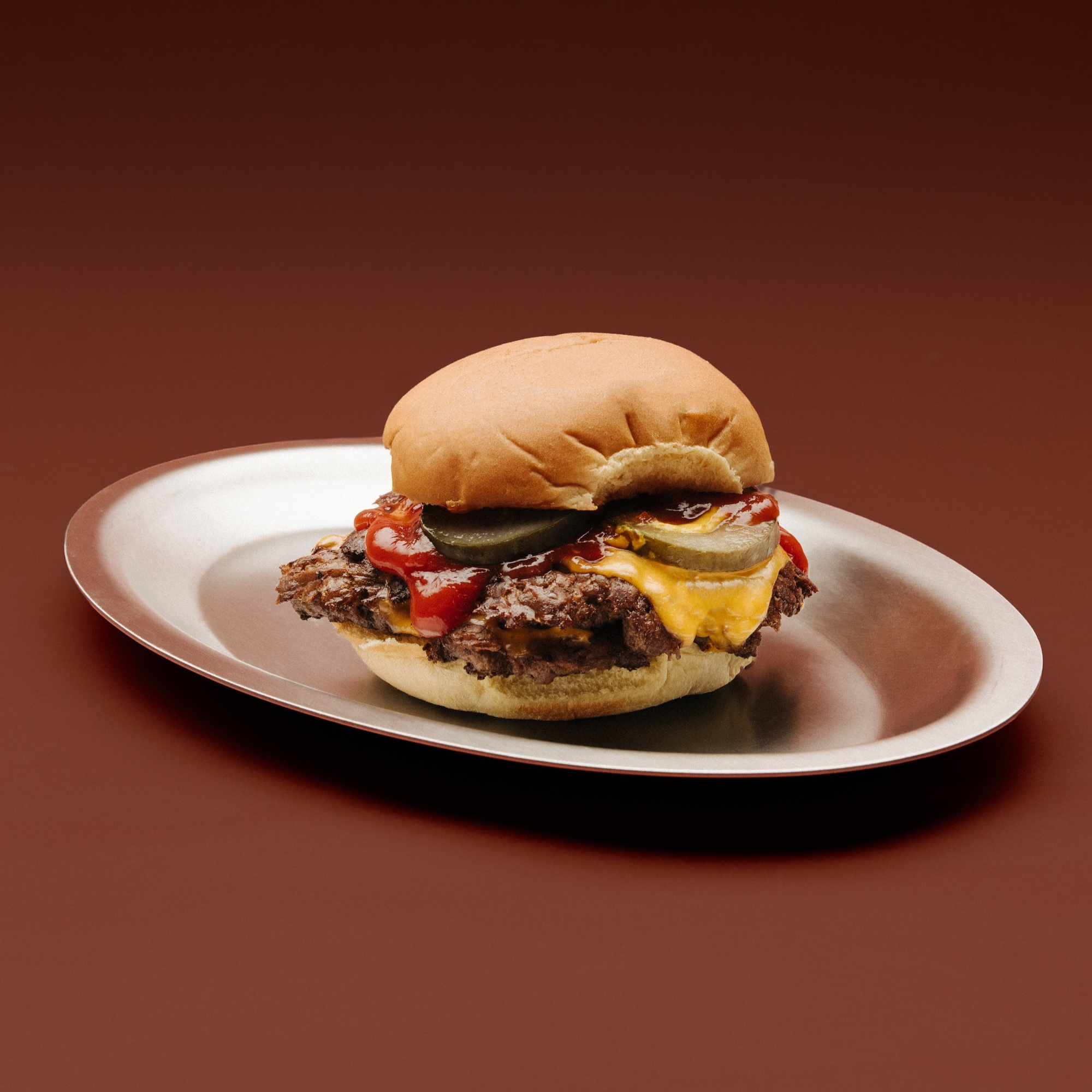 Image of burger from CurrentBurger at The Cooper