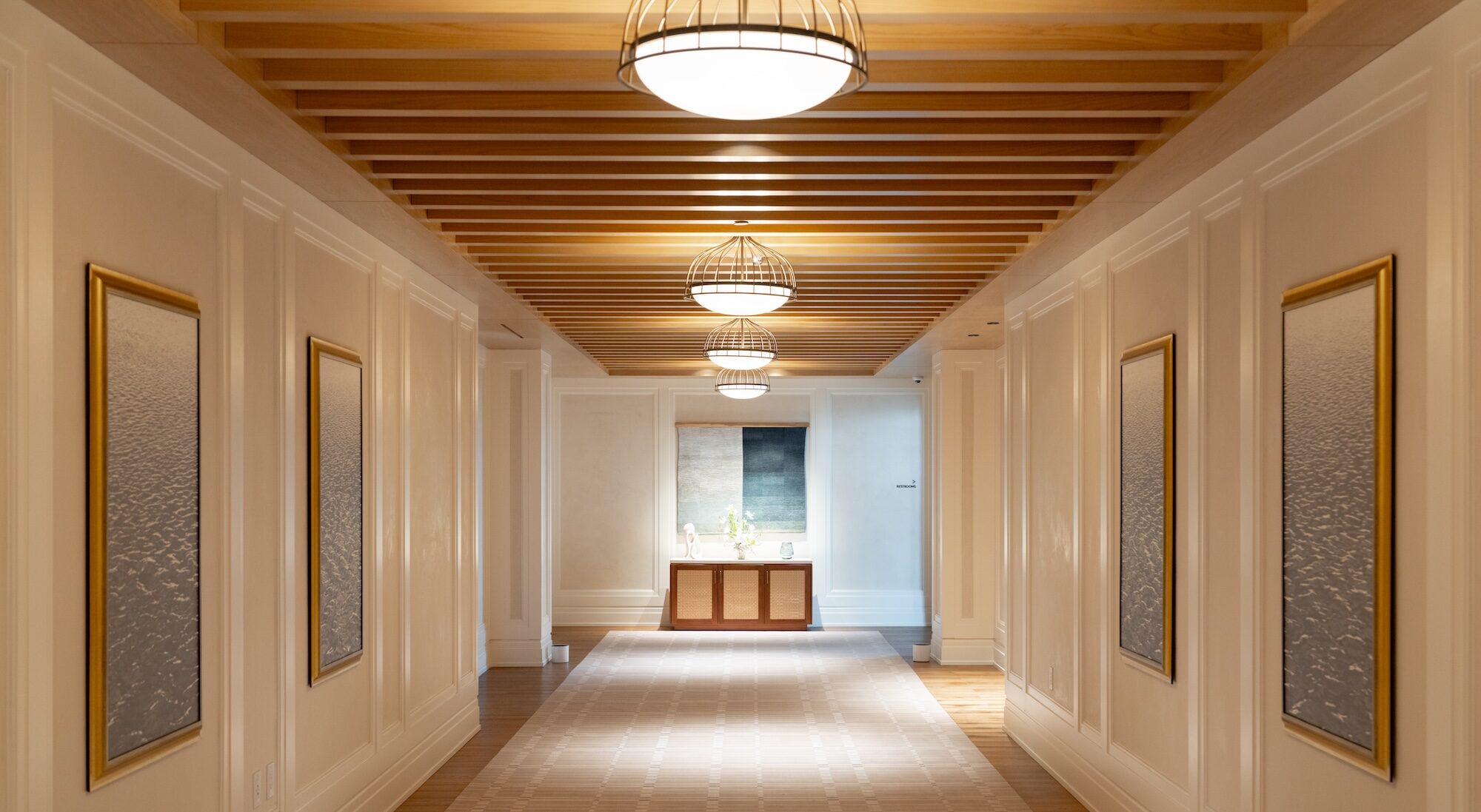 Image of hallway to Ballroom at The Cooper