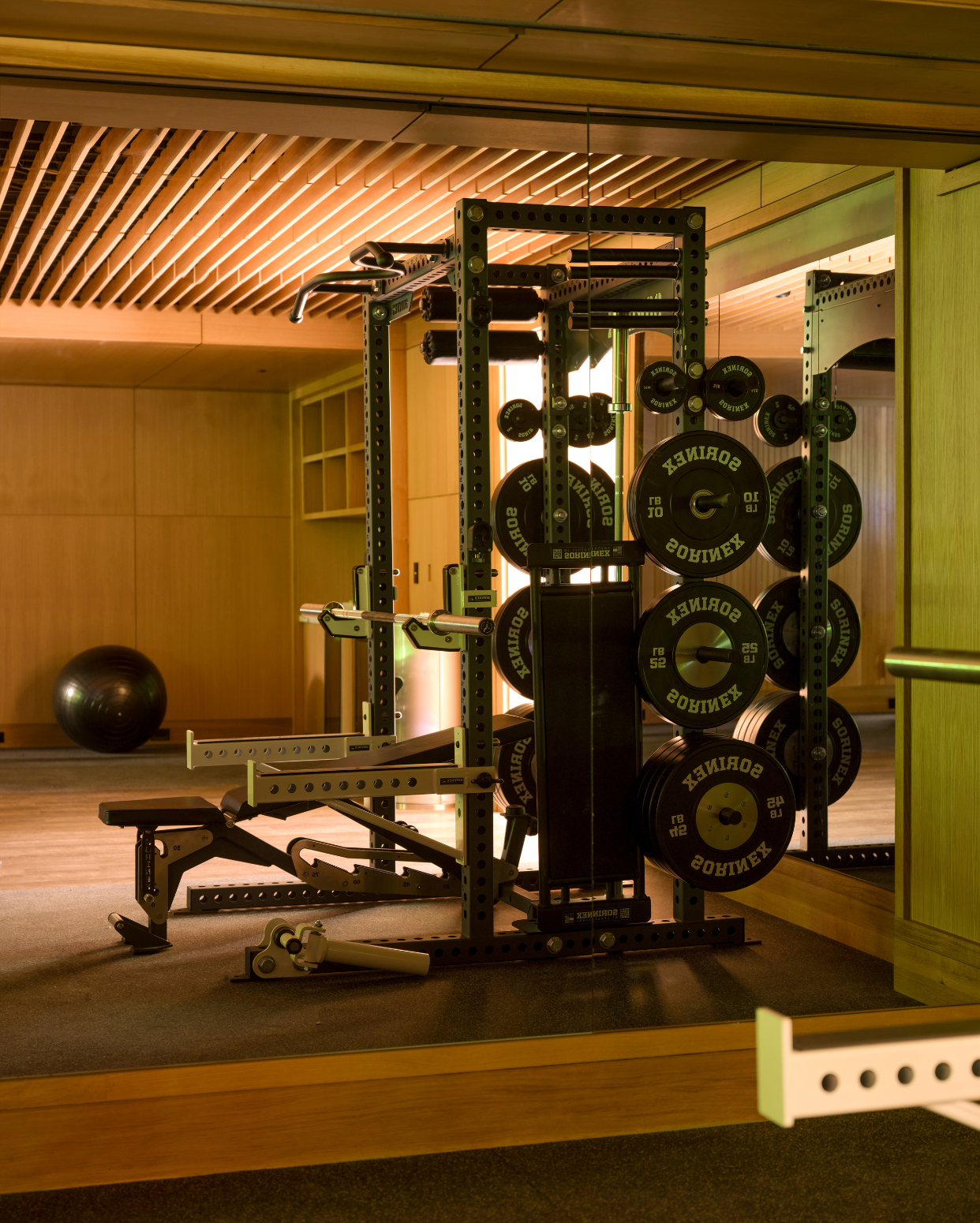 Image of weight machine at the gym of The Cooper